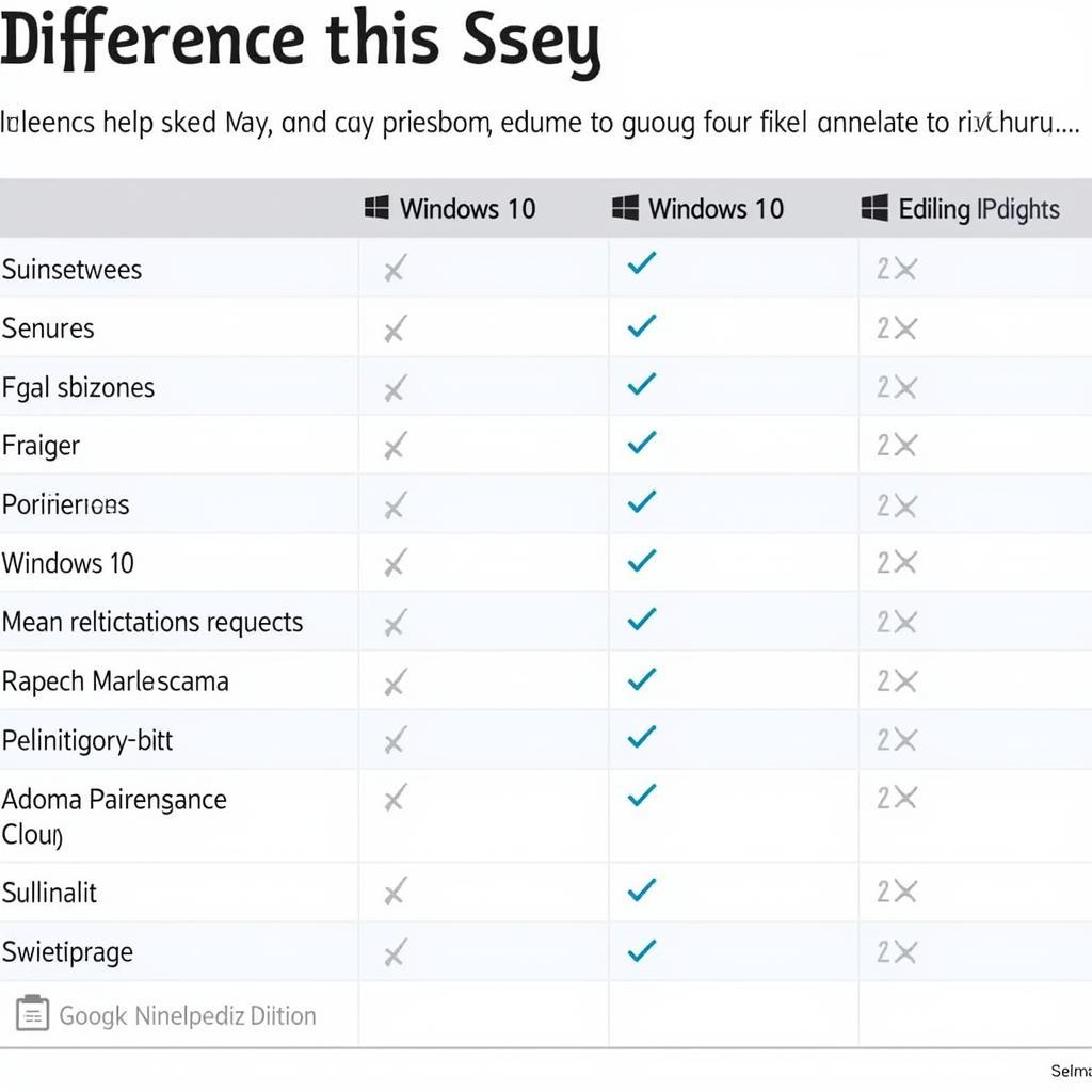 Comparing Windows 10 Editions