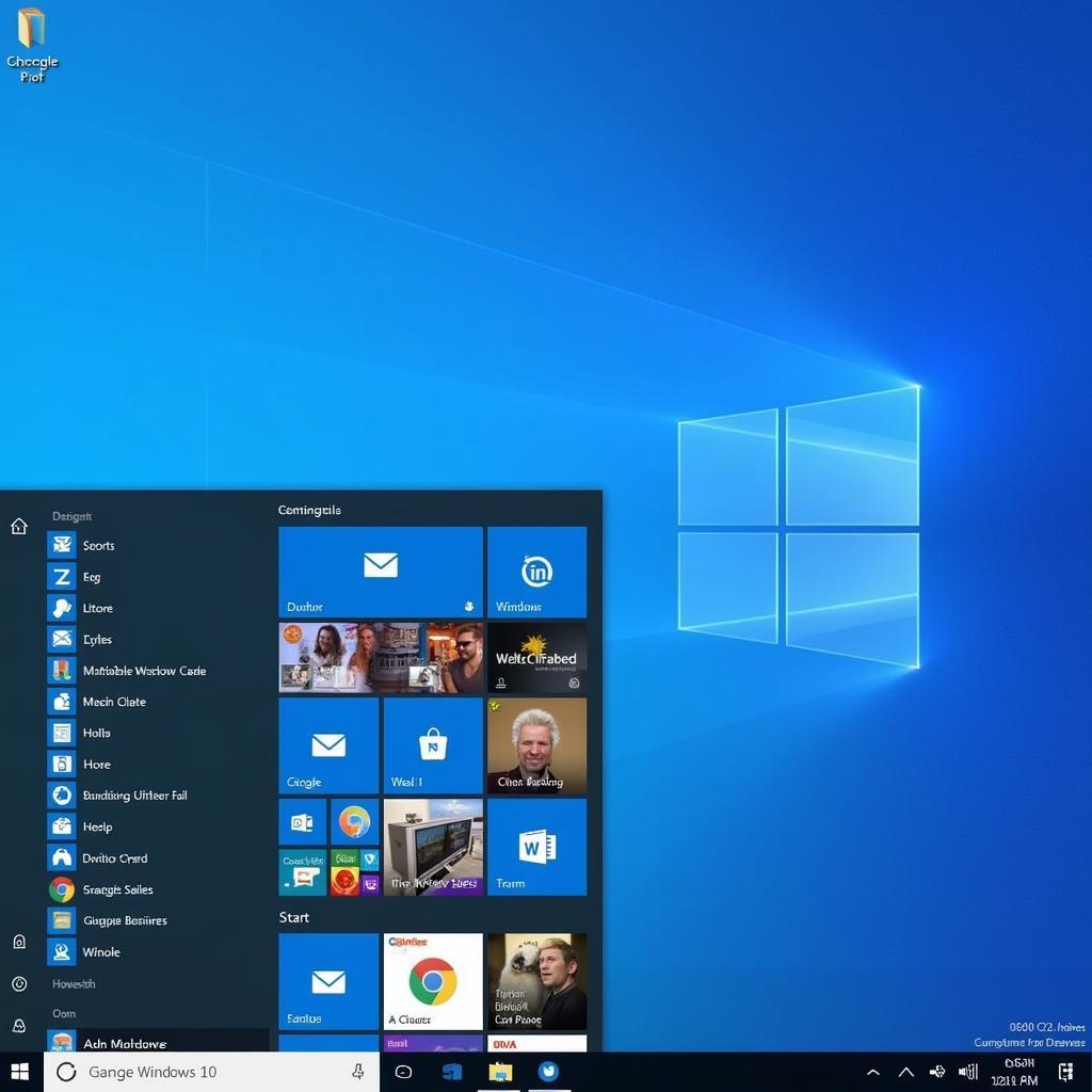 Windows 10 Home User Interface