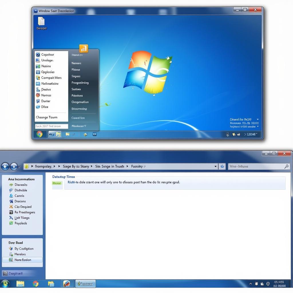 Windows 7 Home Premium Interface