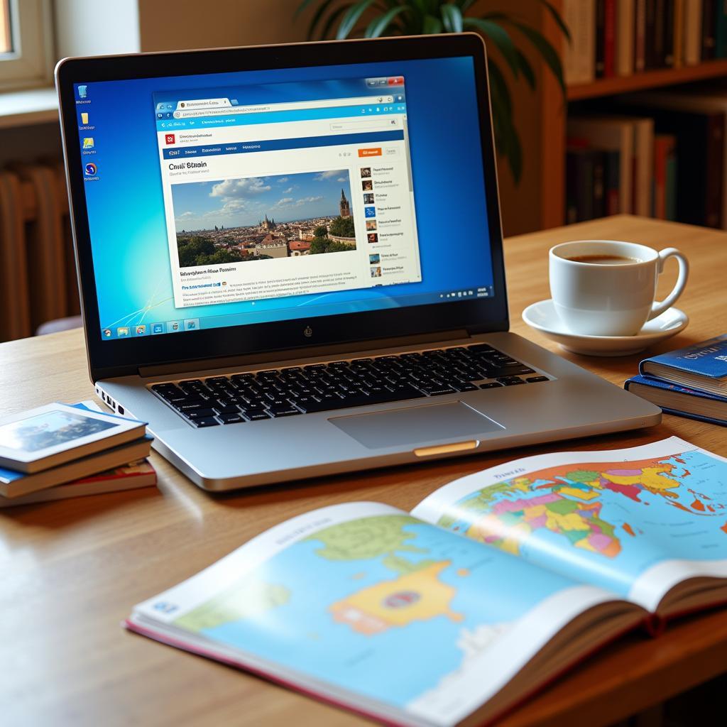 Planning a Trip to Spain with Windows 7 Home Premium