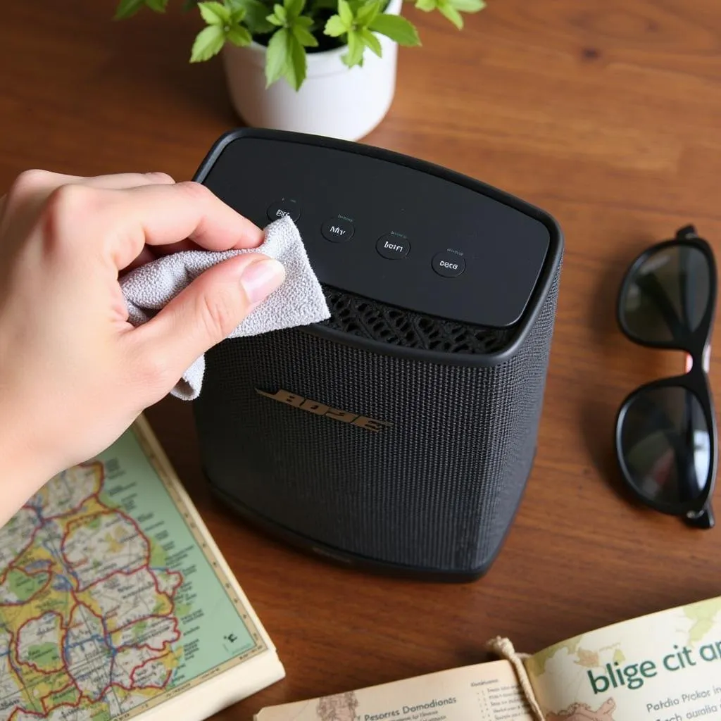 Cleaning a Bose Home Speaker 500 for Better Sound Quality