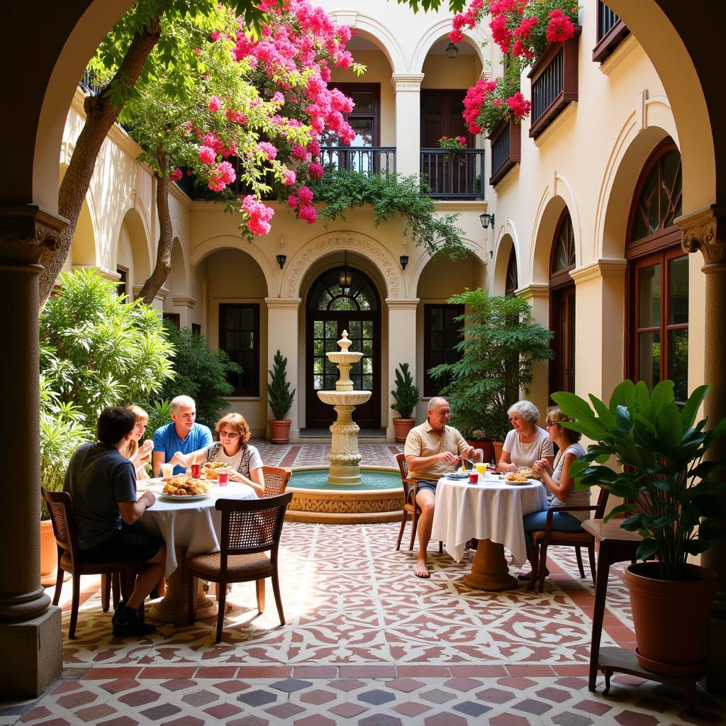 Traditional Andalusian Courtyard