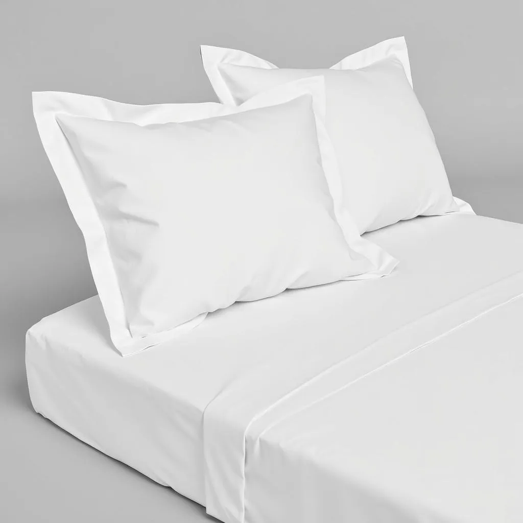 Zara Home 200x200cm Bed Sheets White Cotton