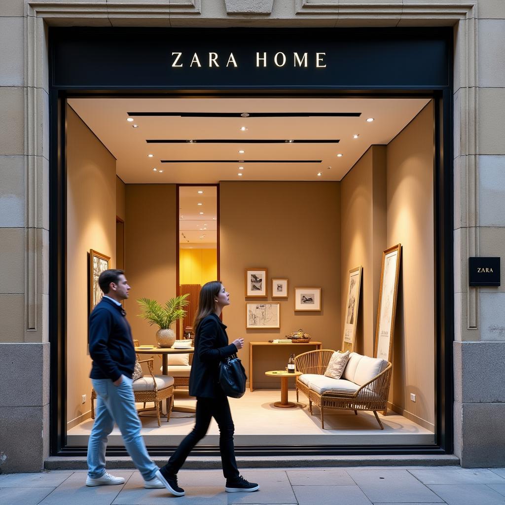 Zara Home Storefront in Alicante