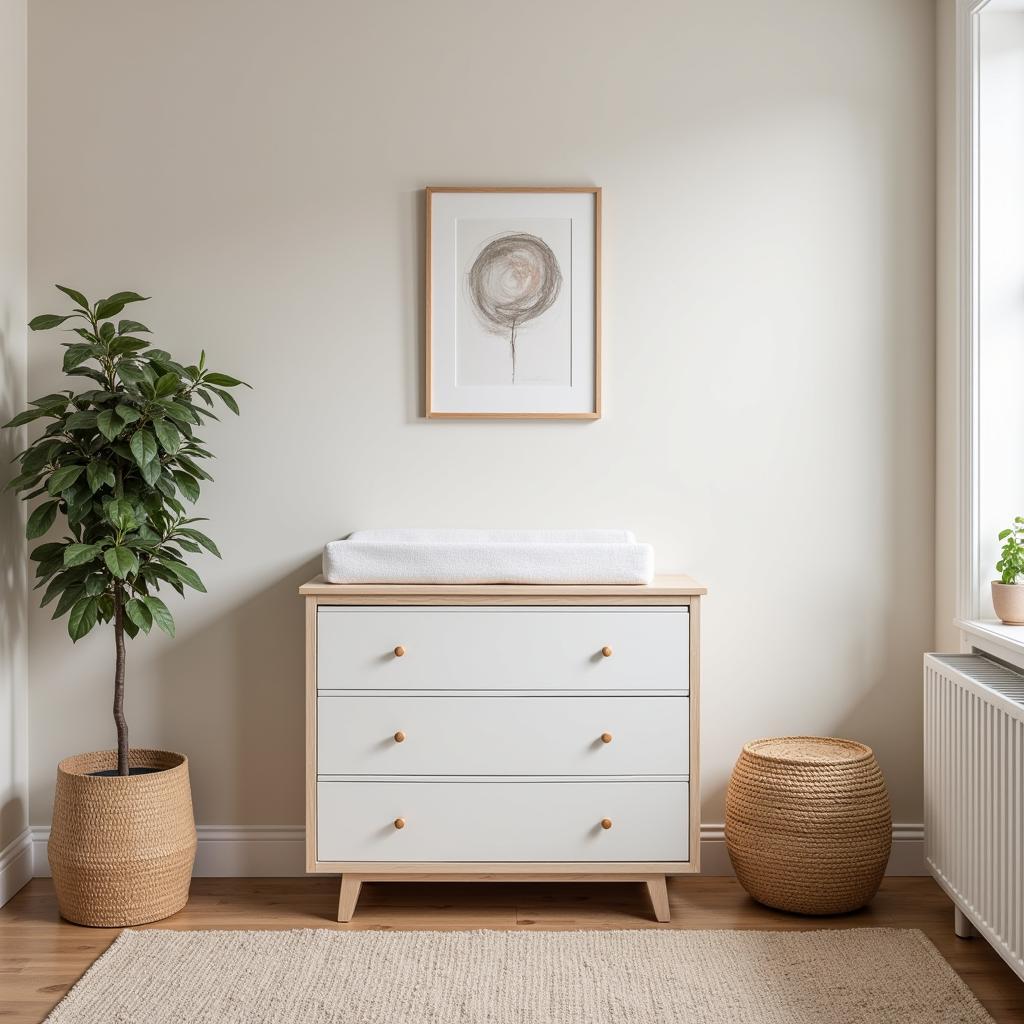 Zara Home Baby Changer in a Nursery Setting