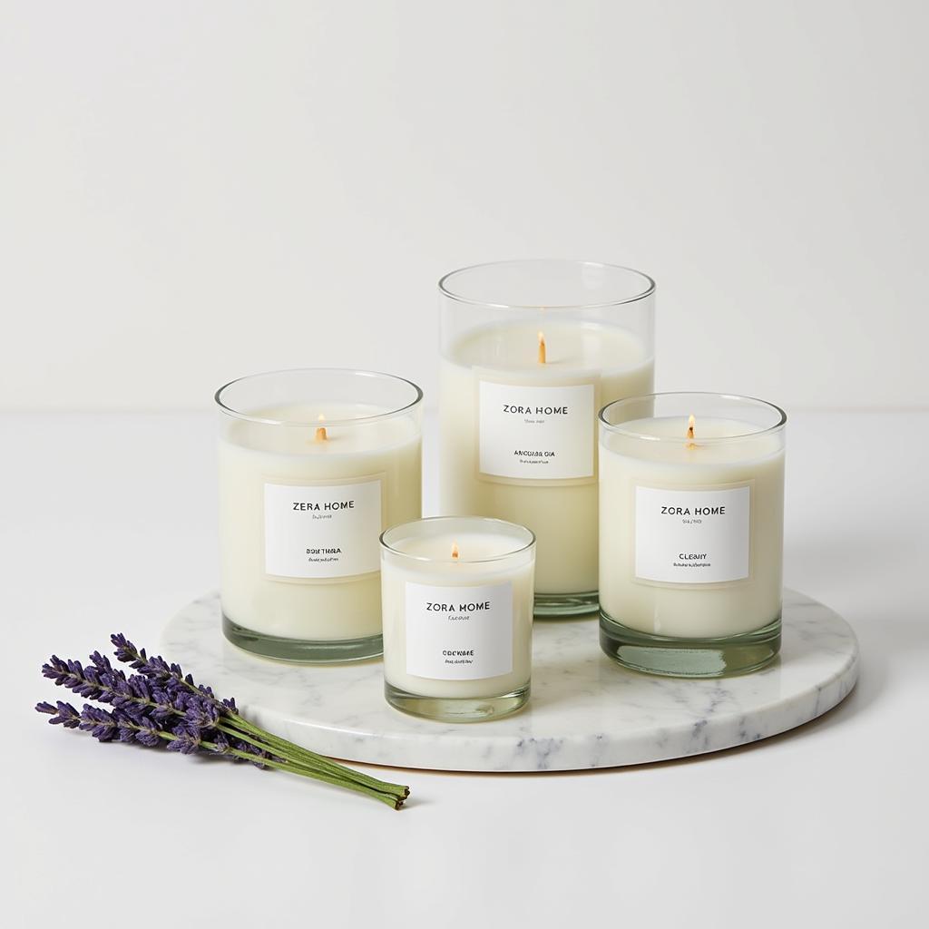 Scented candles from Zara Home