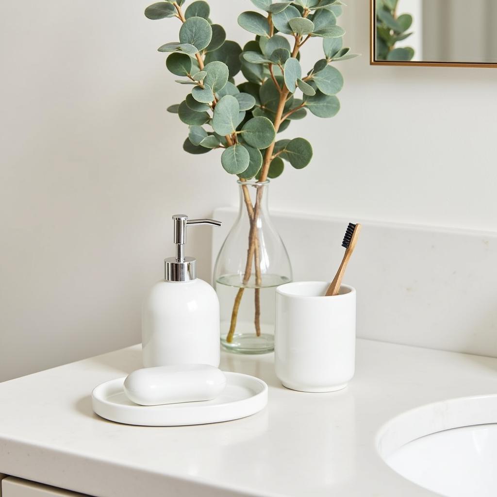 Zara Home bathroom accessories set