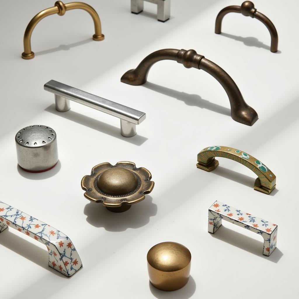 Zara Home Bathroom Handles with Intricate Designs