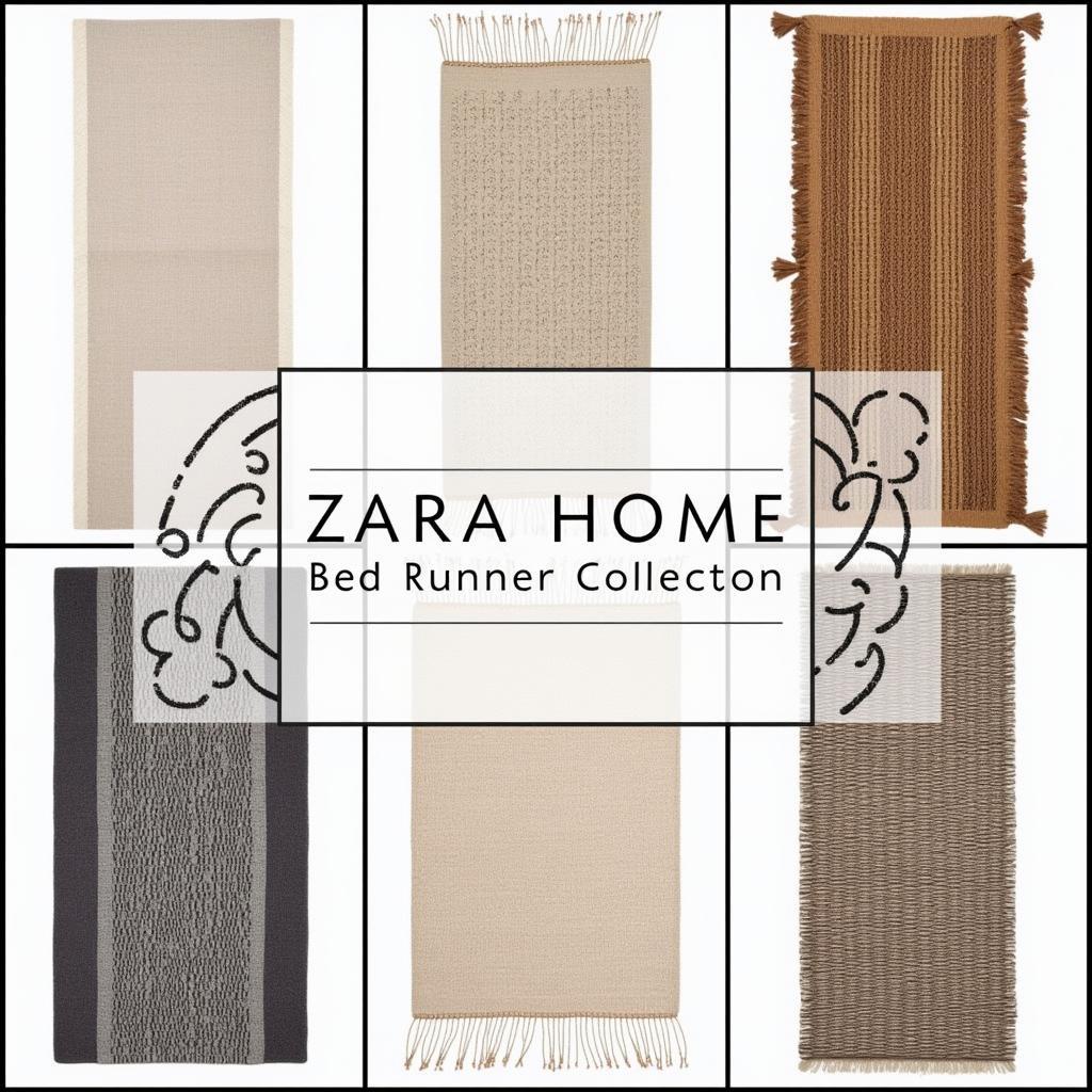 Zara Home Bed Runner Collection