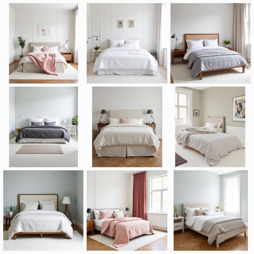 Zara Home bedroom inspiration showcasing cotton quilts