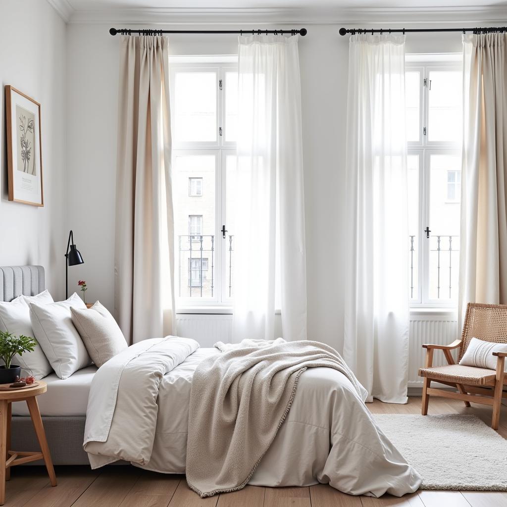 Bedroom inspiration featuring Zara Home textiles