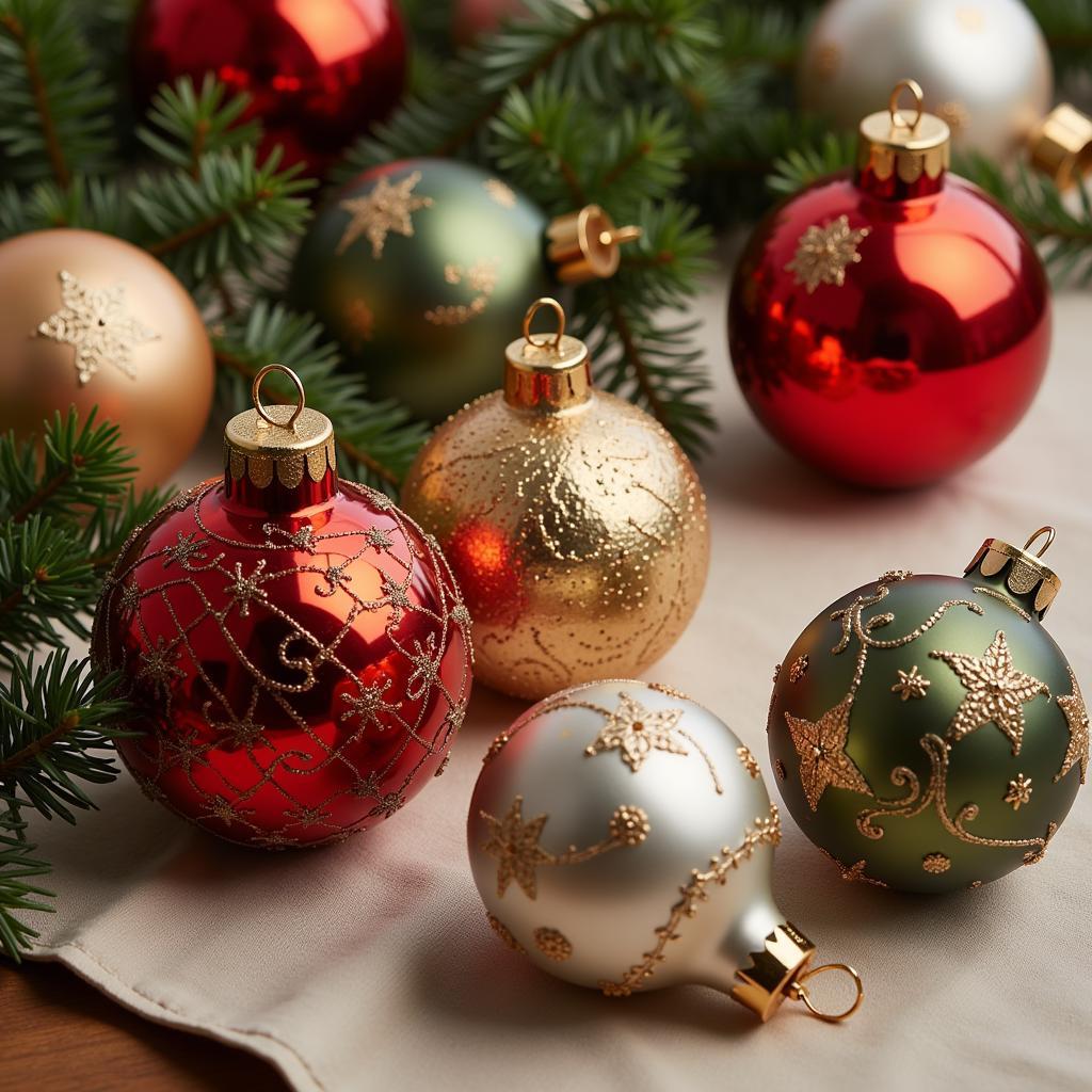 Zara Home Christmas Baubles Collection