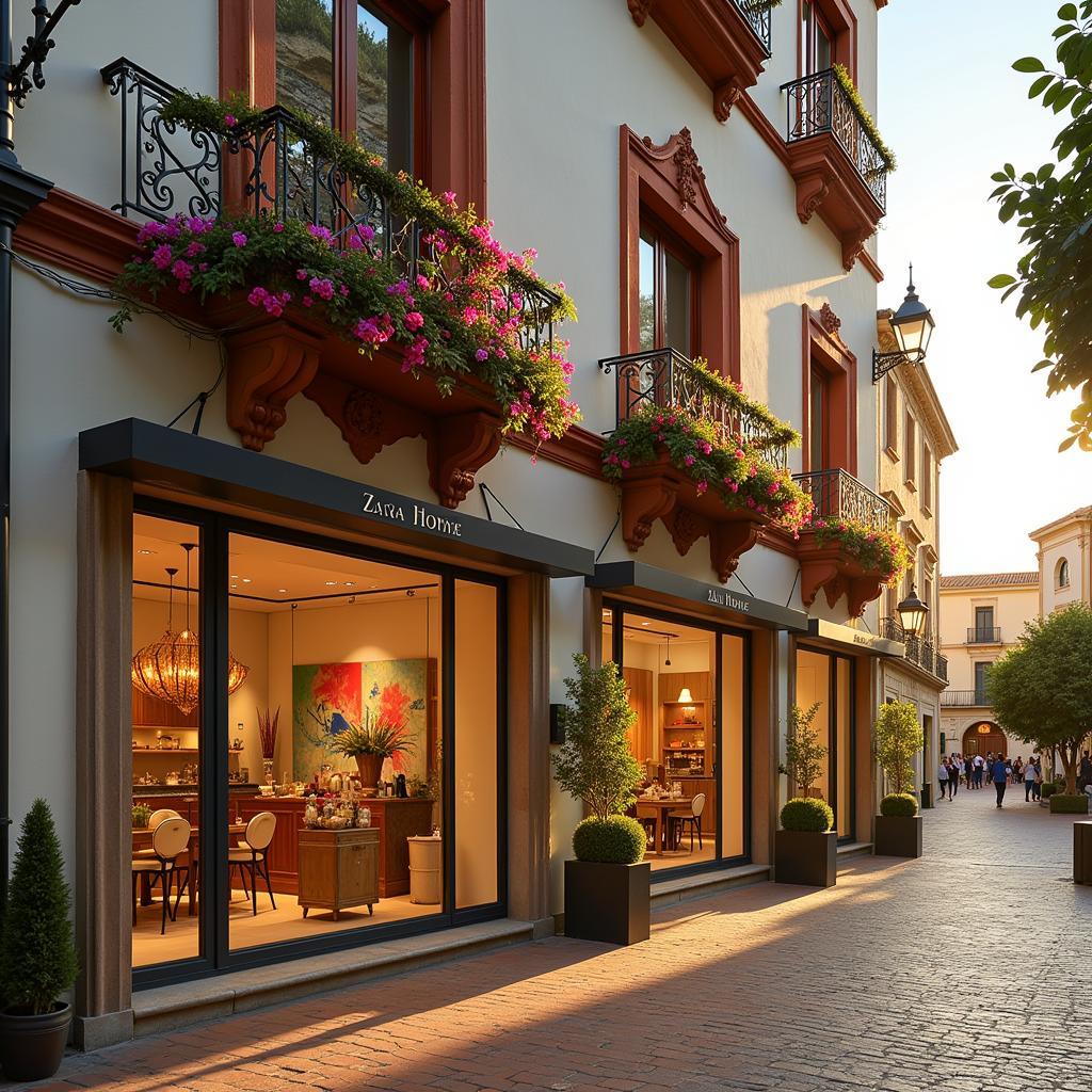 Zara Home Storefront in Cadiz