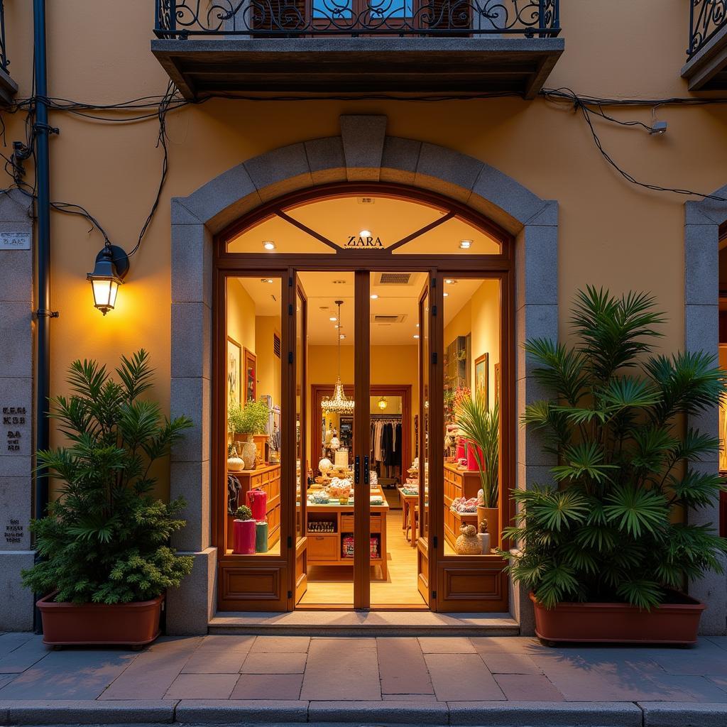 Zara Home storefront in Caminos de Mesa