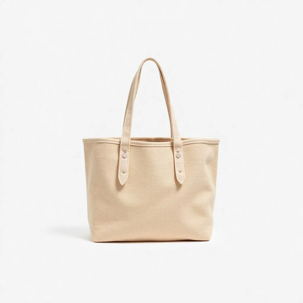 Zara Home Capazo Playa Yute Bolsa Lino