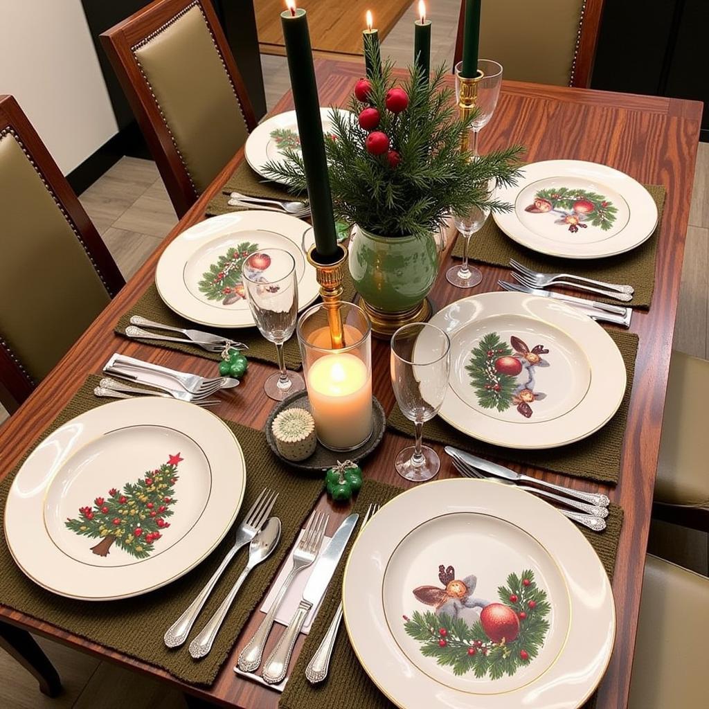 Christmas Table Setting with Zara Home