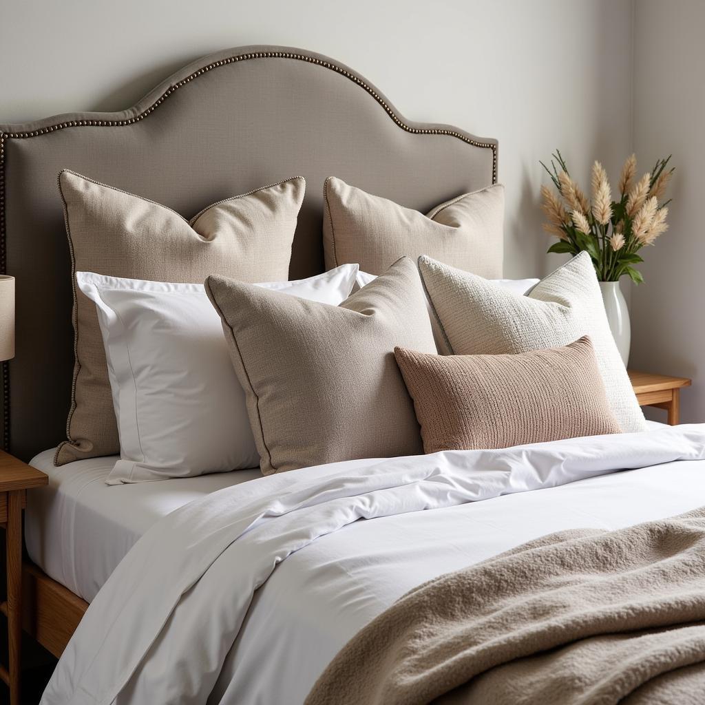 Zara Home Cojines on a Bed