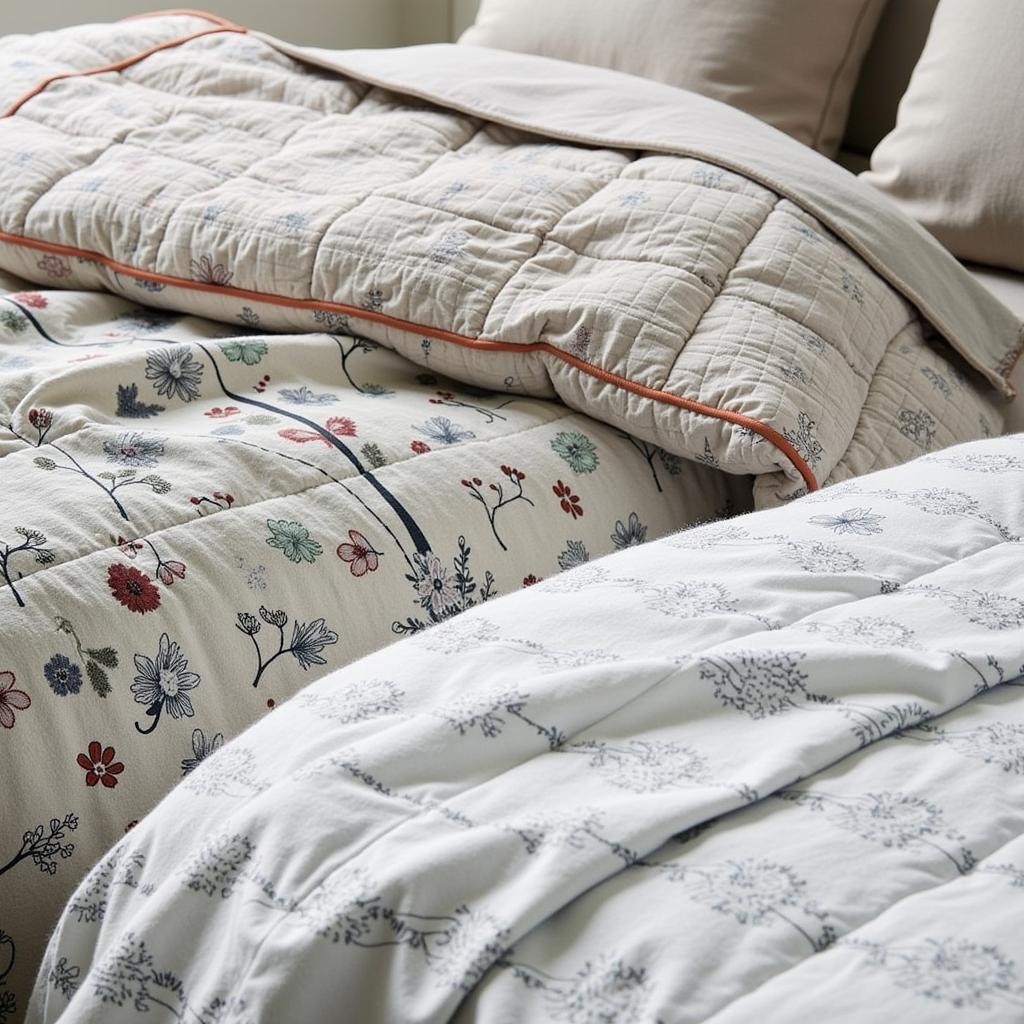 luxurious Zara Home cotton quilts