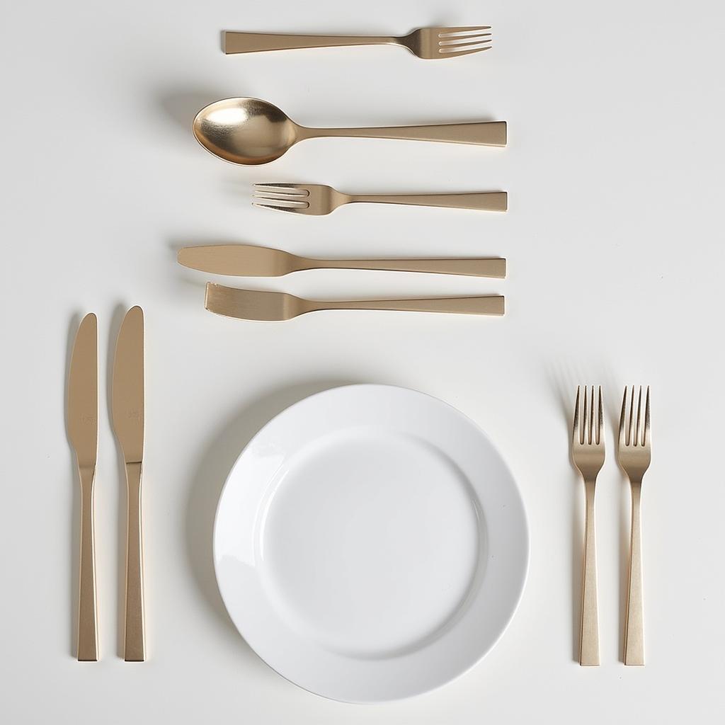 Modern cutlery set from Zara Home