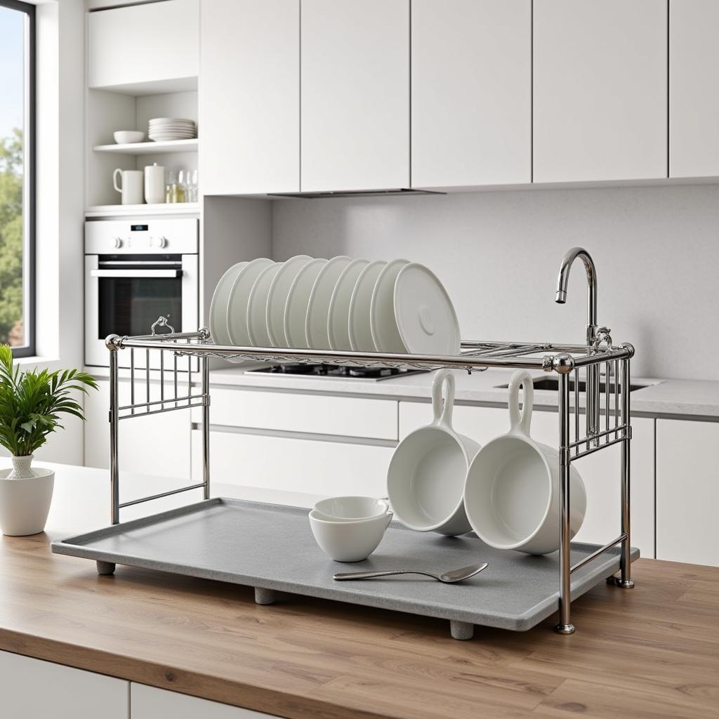 Zara Home Escurreplatos in a kitchen setting