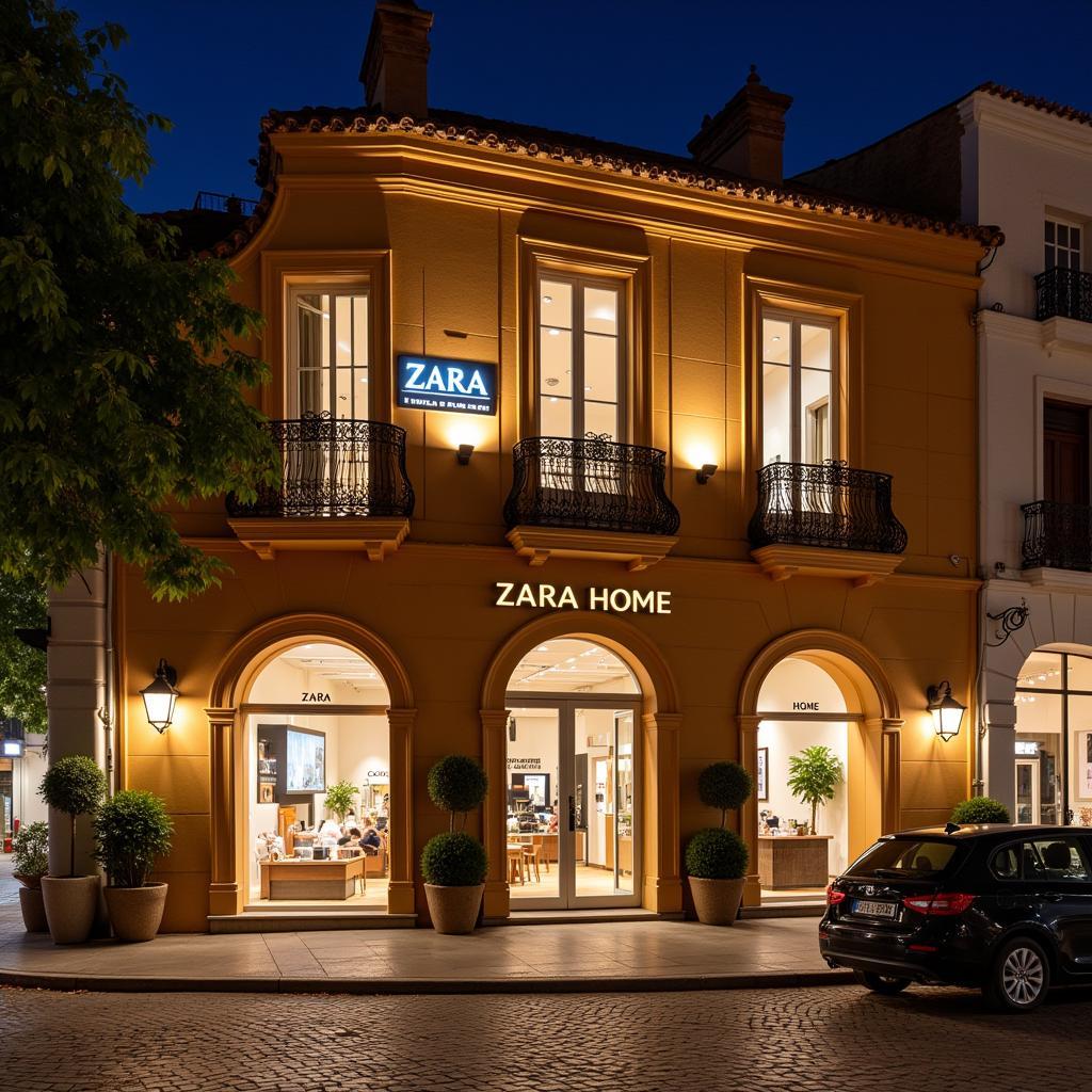 Zara Home Storefront in Gandia