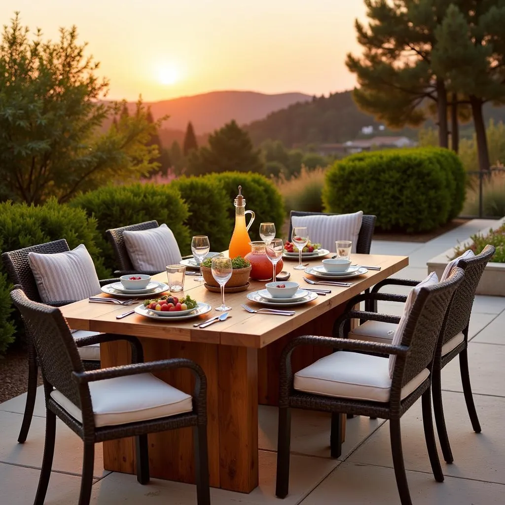 Zara Home Jardin Outdoor Dining Set