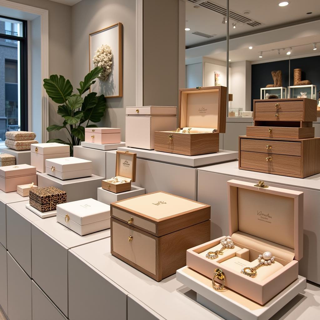 Diverse Styles of Jewelry Boxes at Zara Home