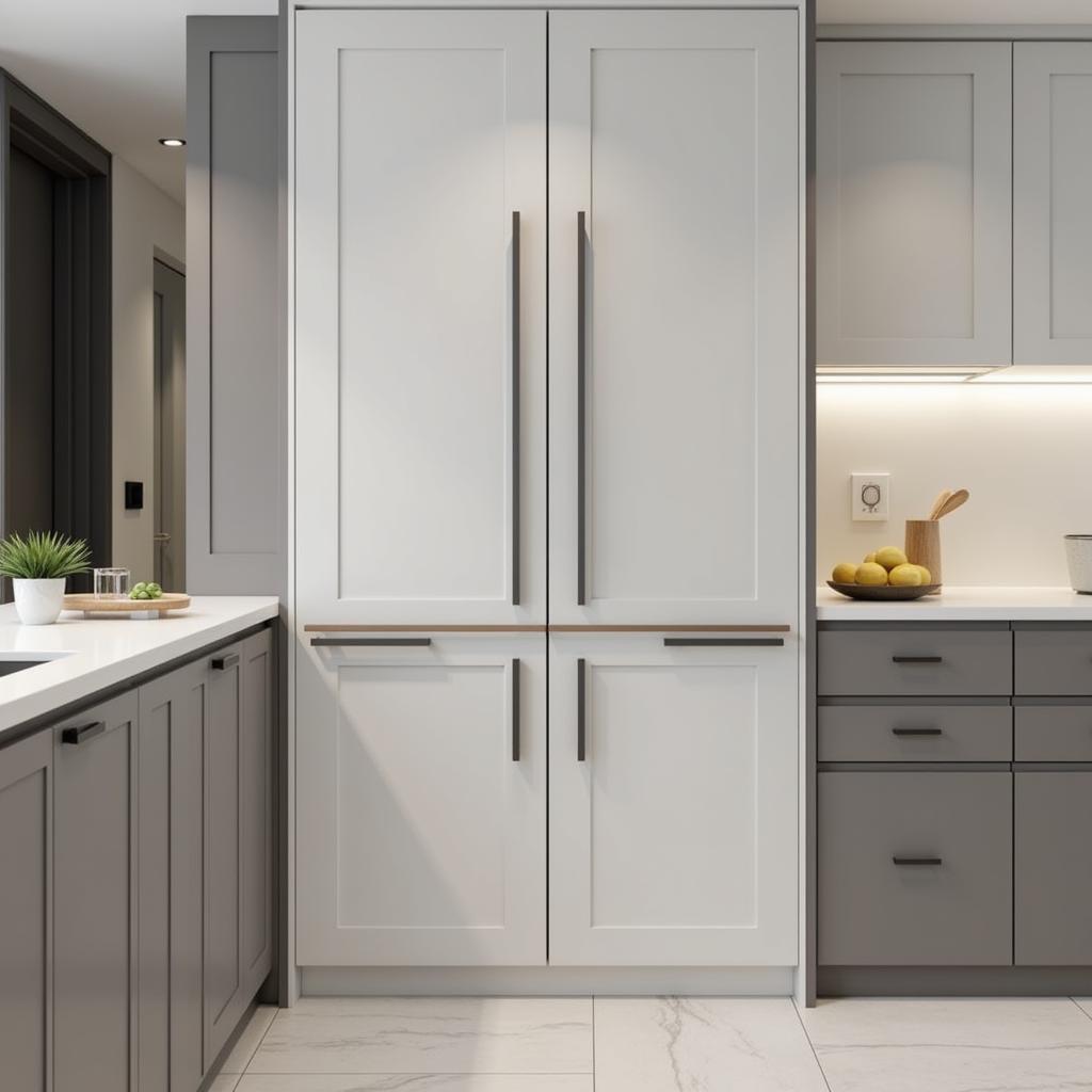 Zara Home Kitchen Cabinets with Metal Tiradores