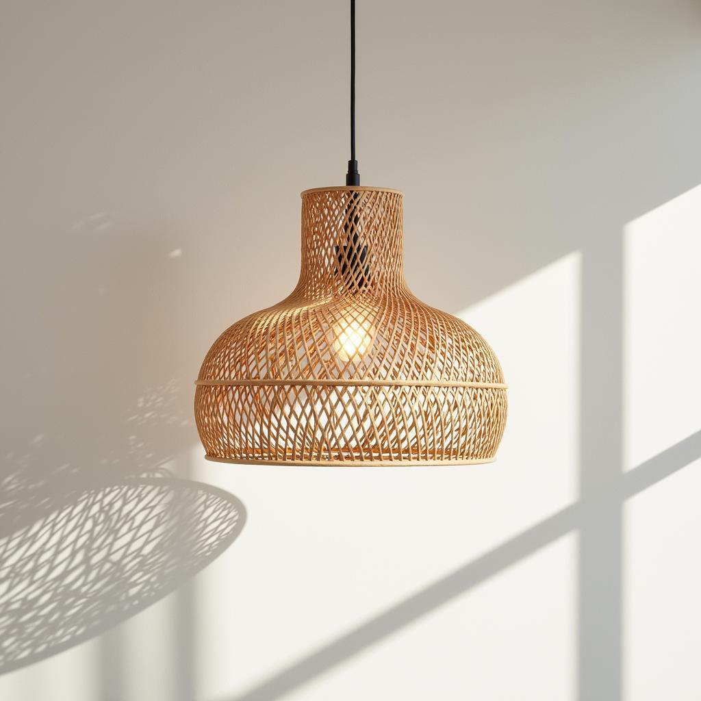 Zara Home Rattan Hanging Lamp