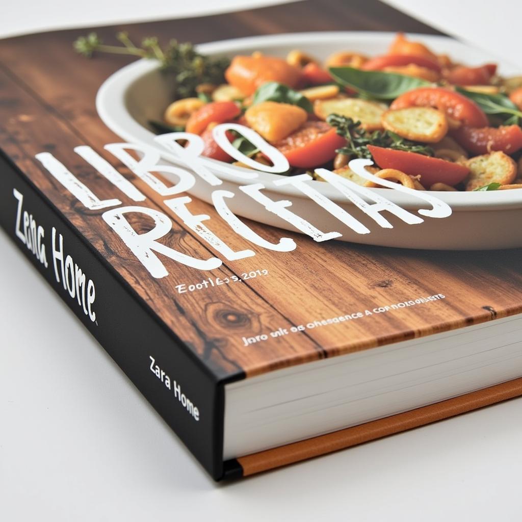 Zara Home Libro Recetas cookbook cover