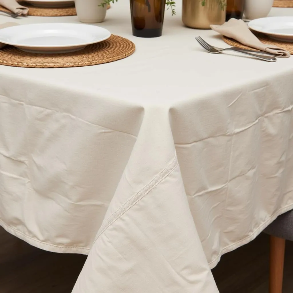 Zara Home linen tablecloth