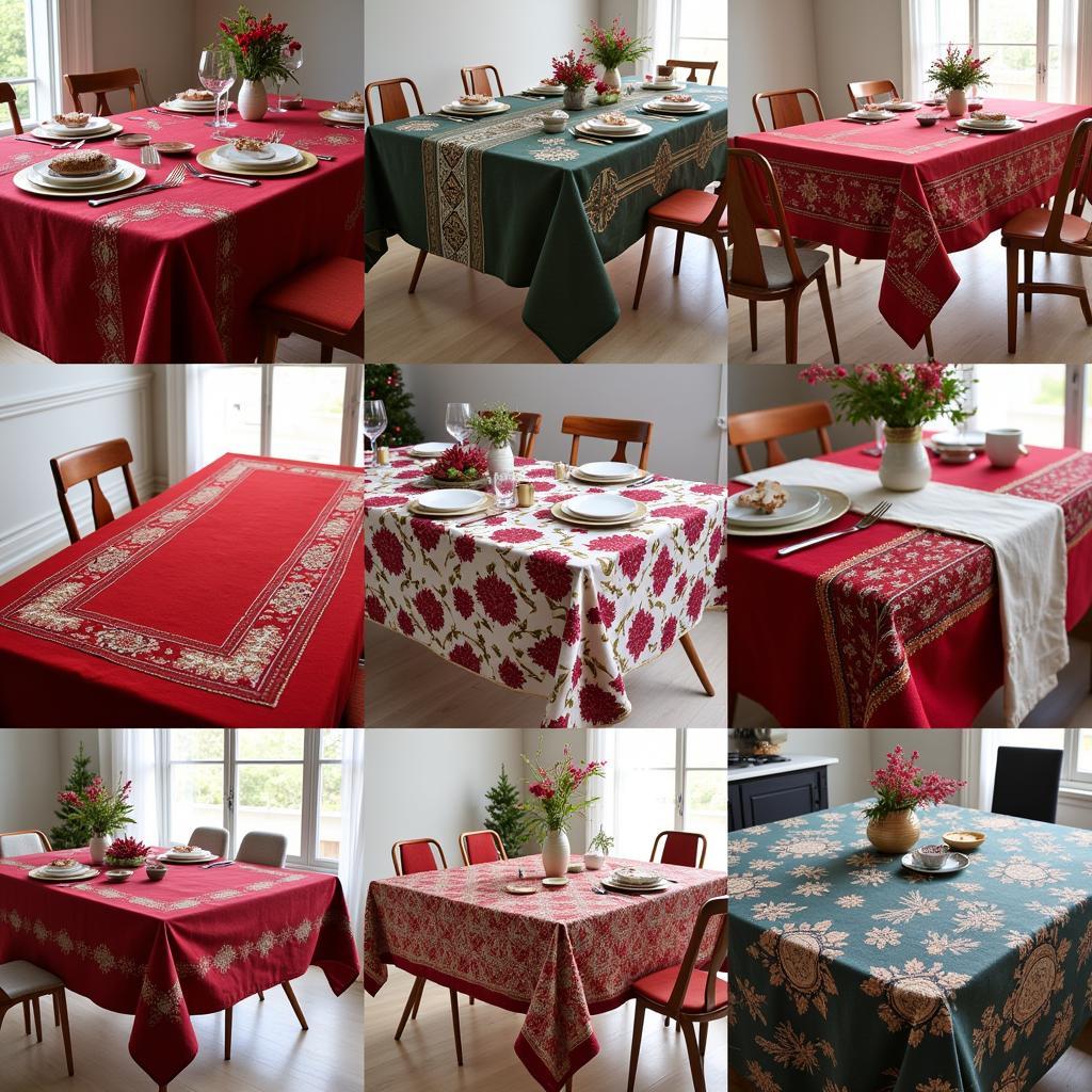 Zara Home Christmas Tablecloth Collection