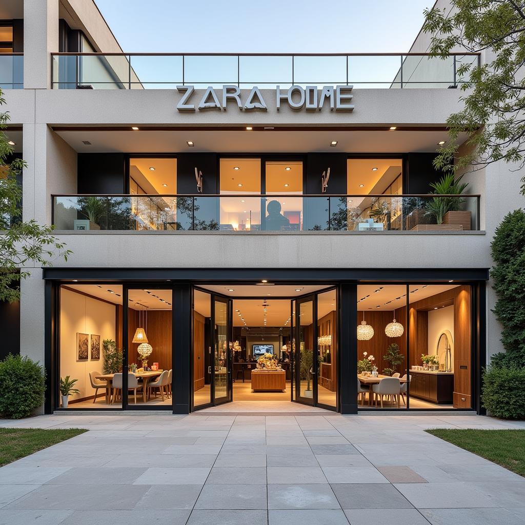 Zara Home Store Exterior near Mataro Parc