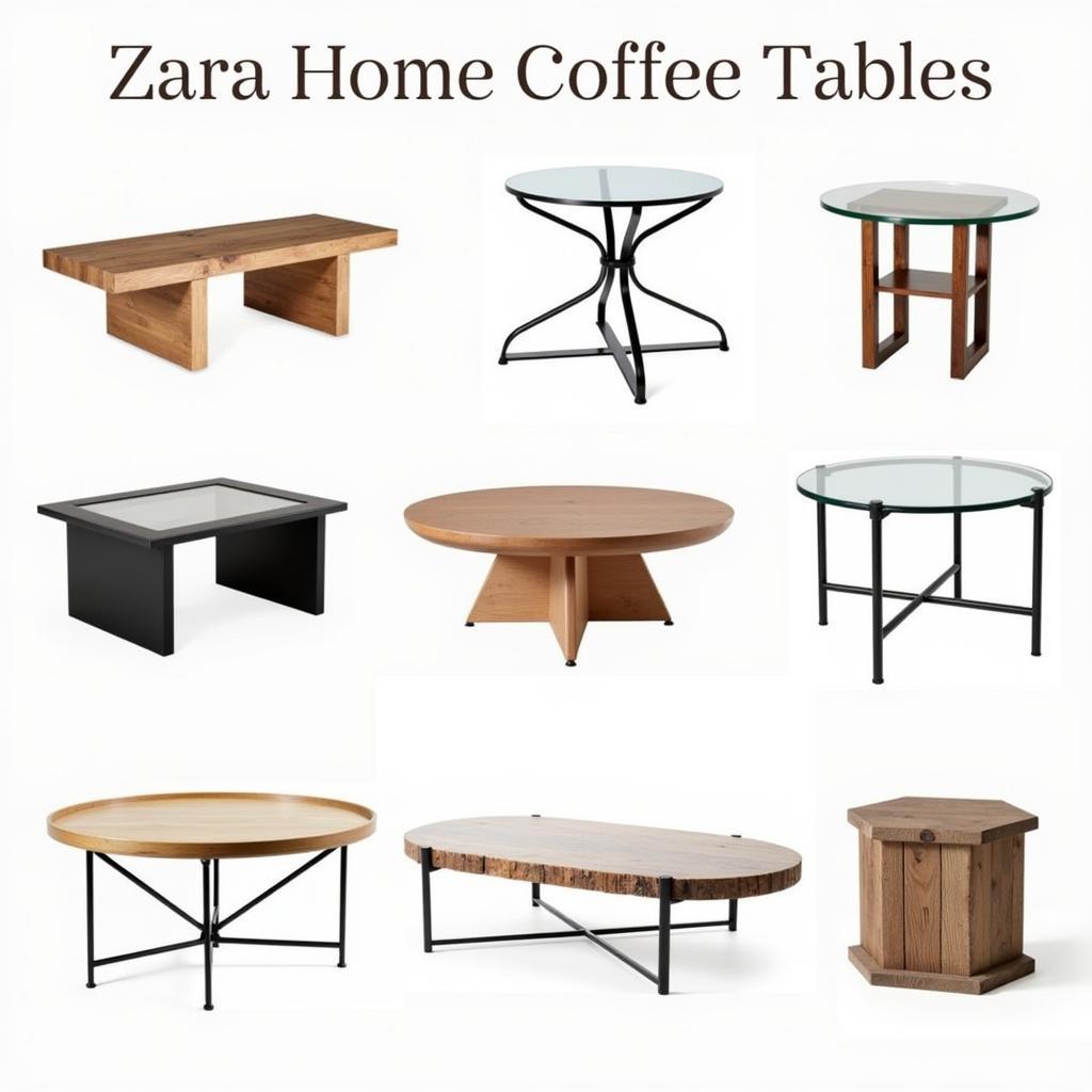 Zara Home Coffee Table Styles