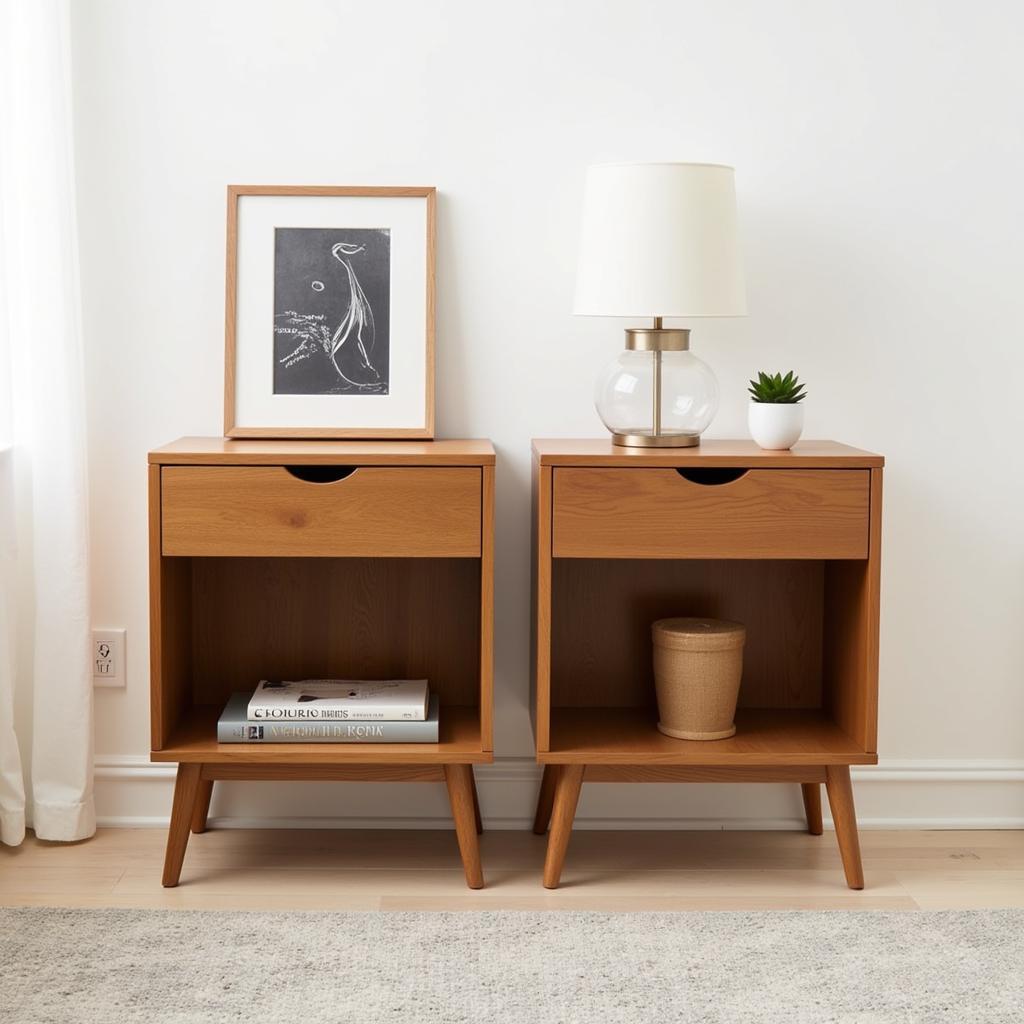 Zara Home Nightstand with Storage