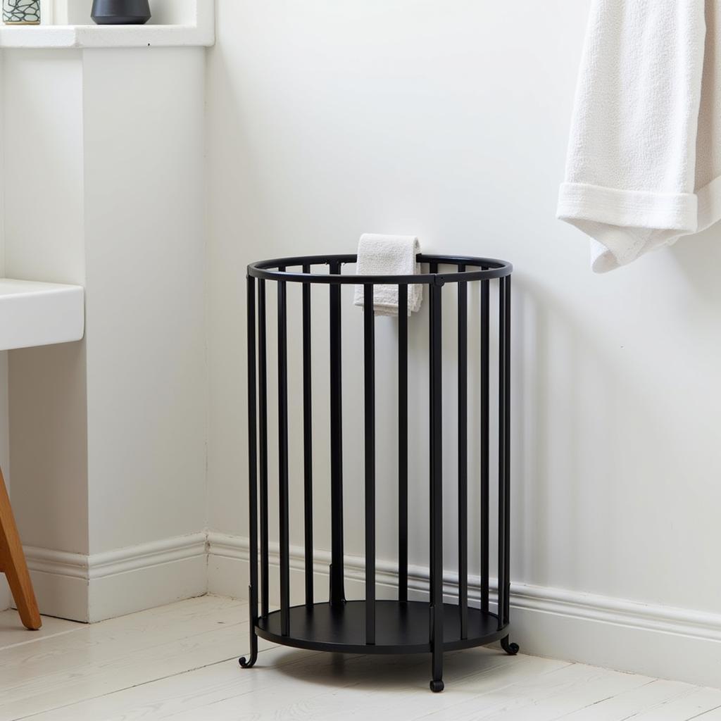 Zara Home Metal Laundry Basket