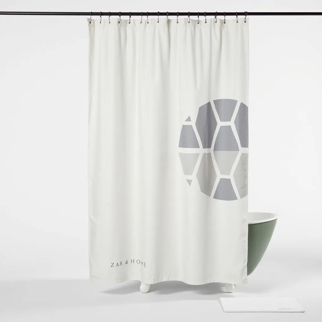 Zara Home Minimalist Shower Curtain