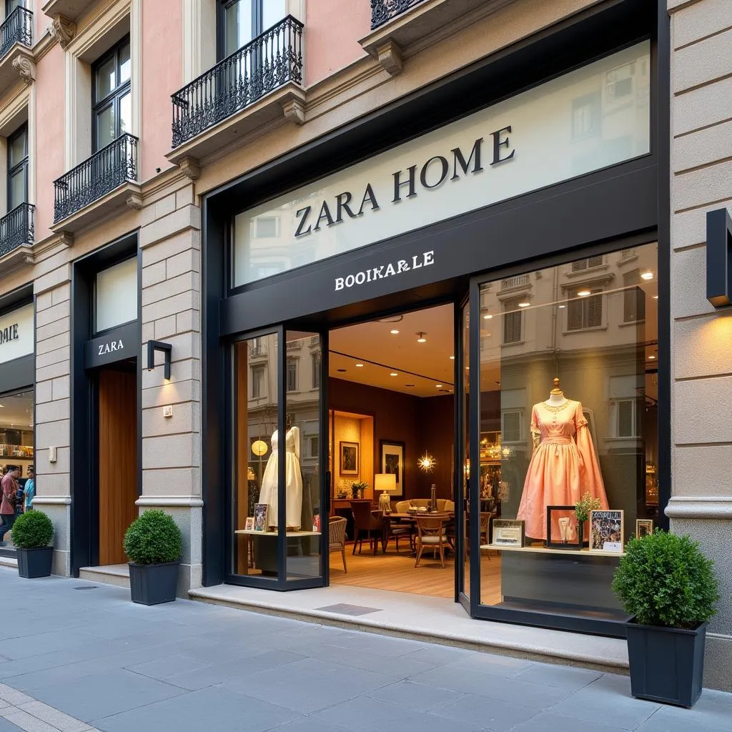 Zara Home Outlet Exterior