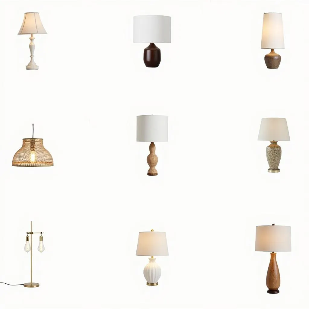 Zara Home Outlet Lamp Collection