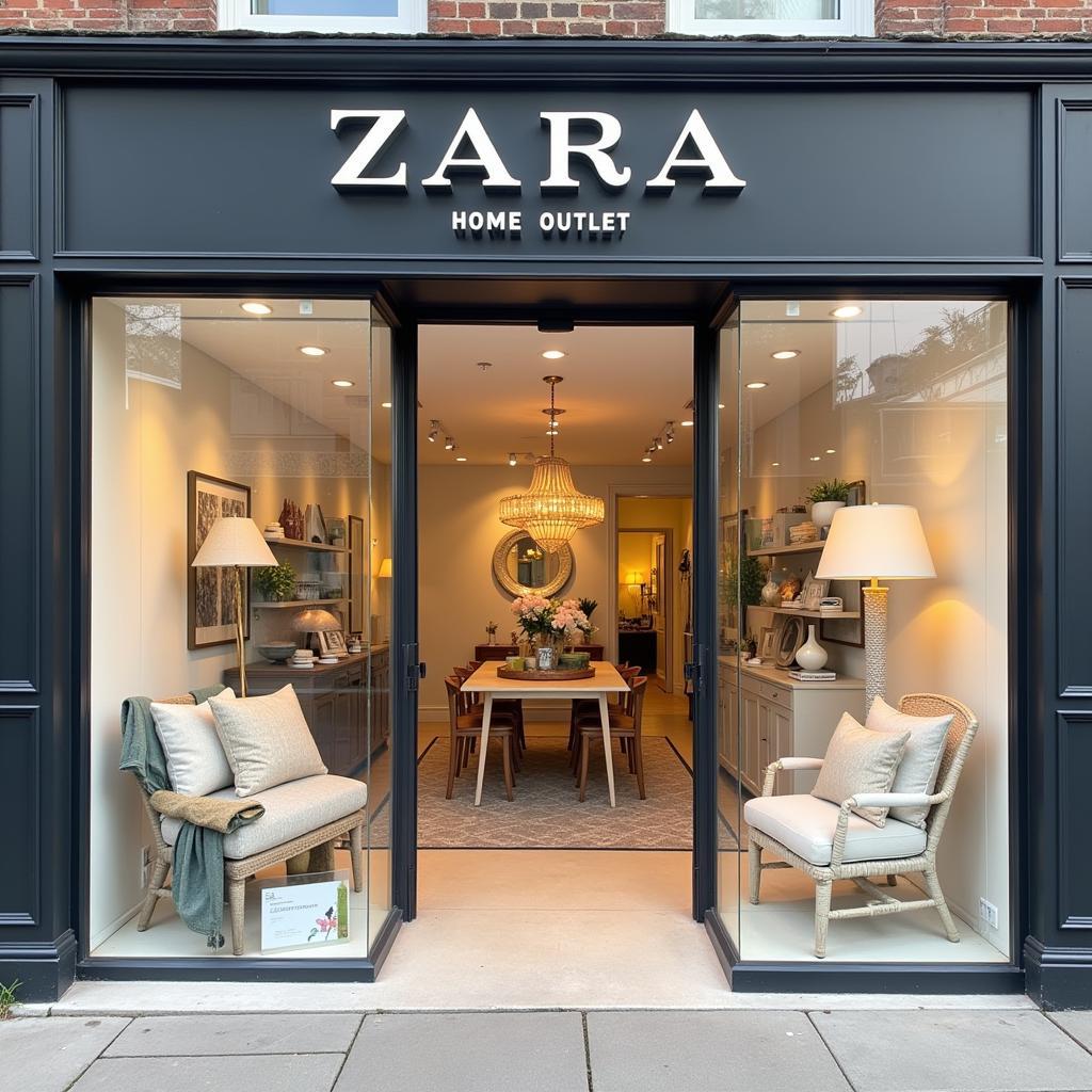 Zara Home Outlet Storefront