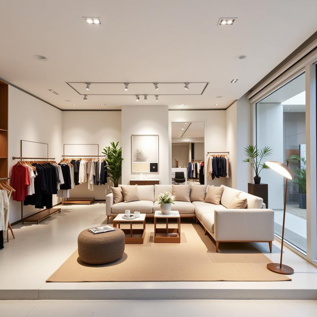 Zara Home store interior at Paseo de la Habana, Madrid