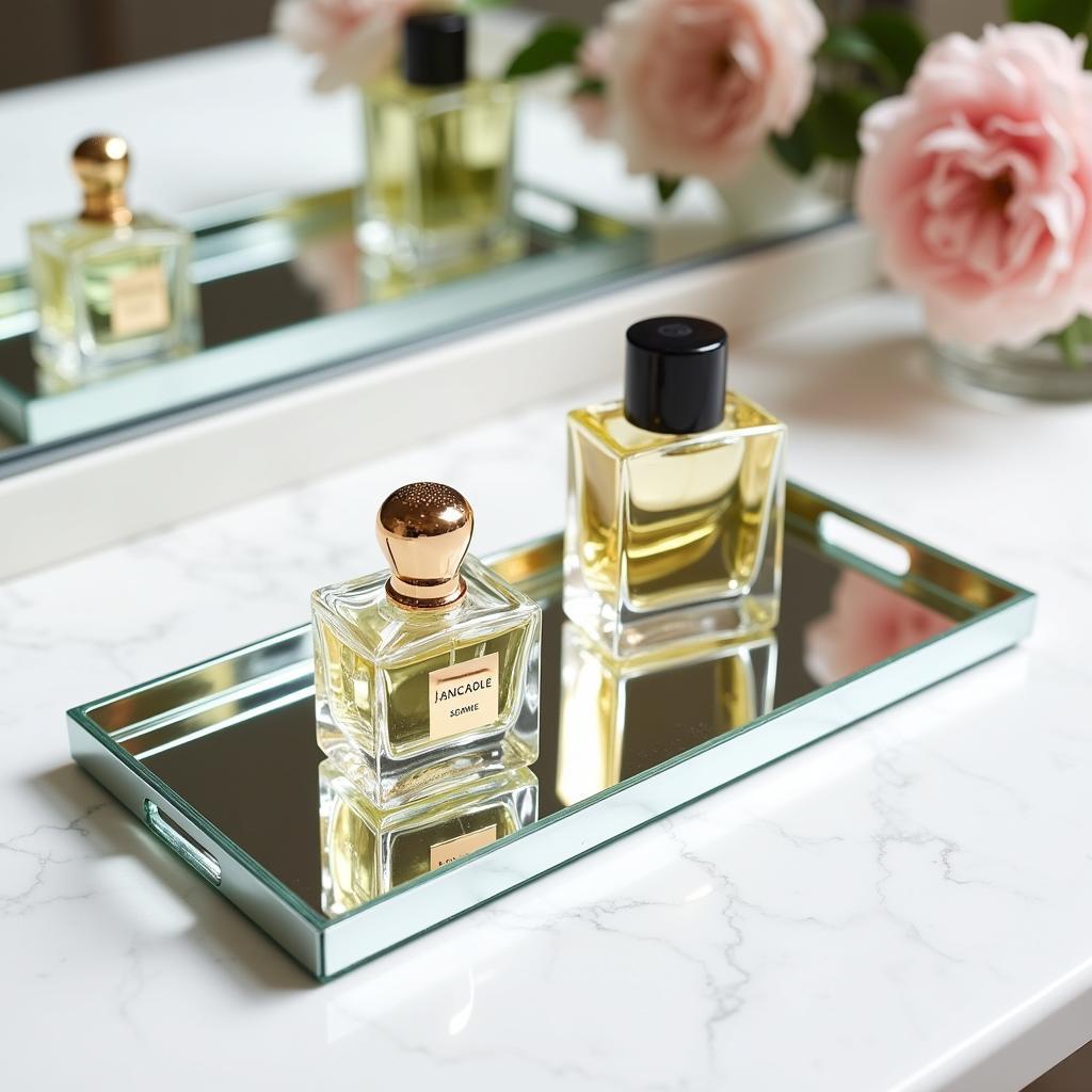 Mirrored Zara Home Perfume Tray