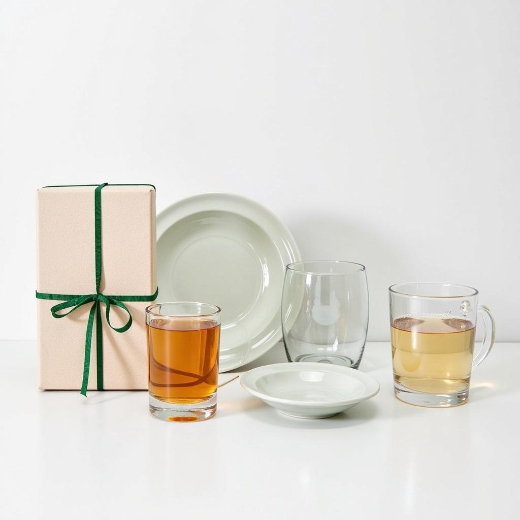 Zara Home glassware as gifts