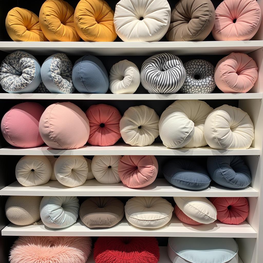 Zara Home Round Cushions Collection