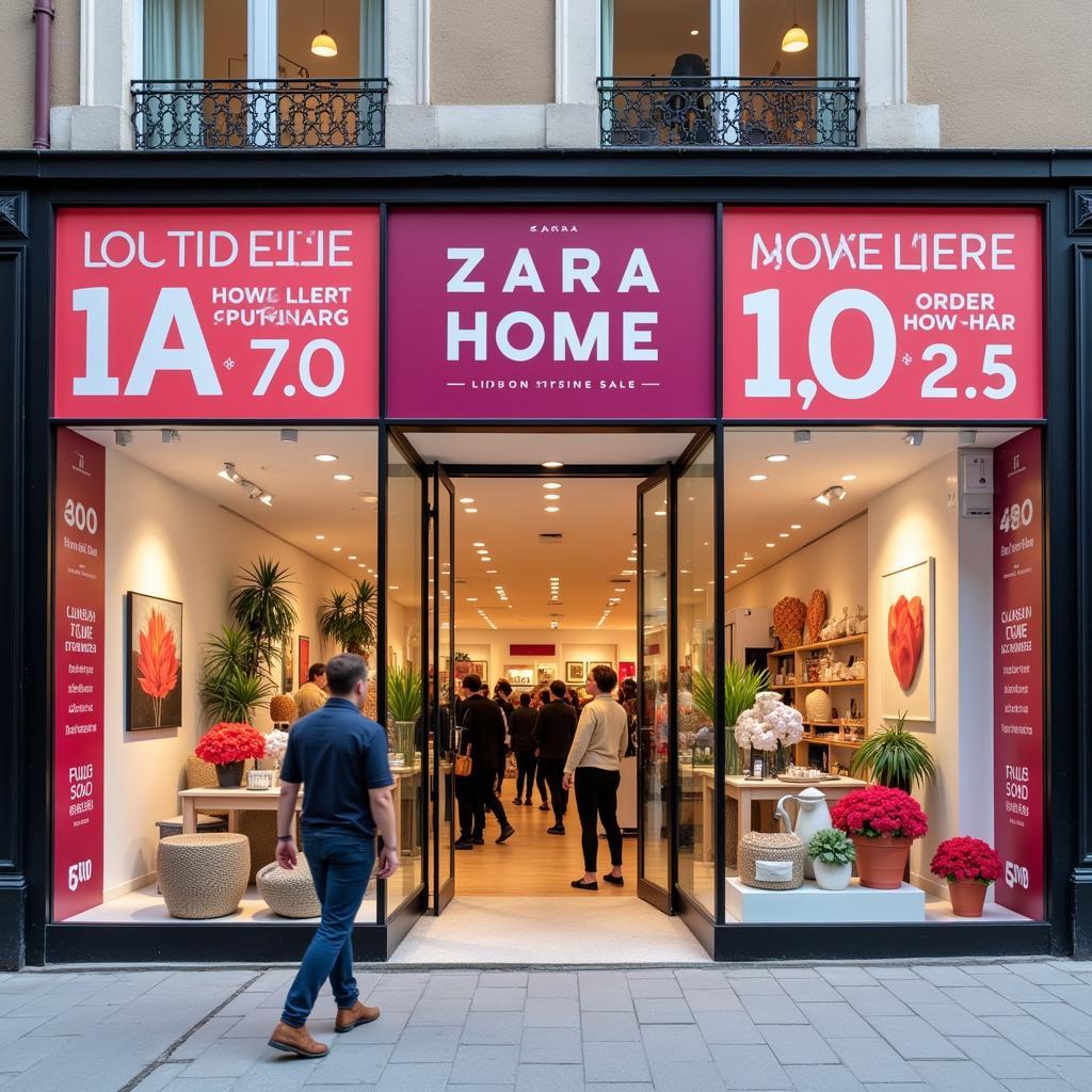 Zara Home Sale Event