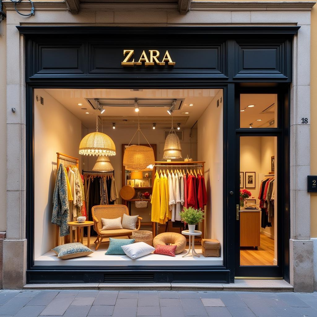 Zara Home storefront in Seville