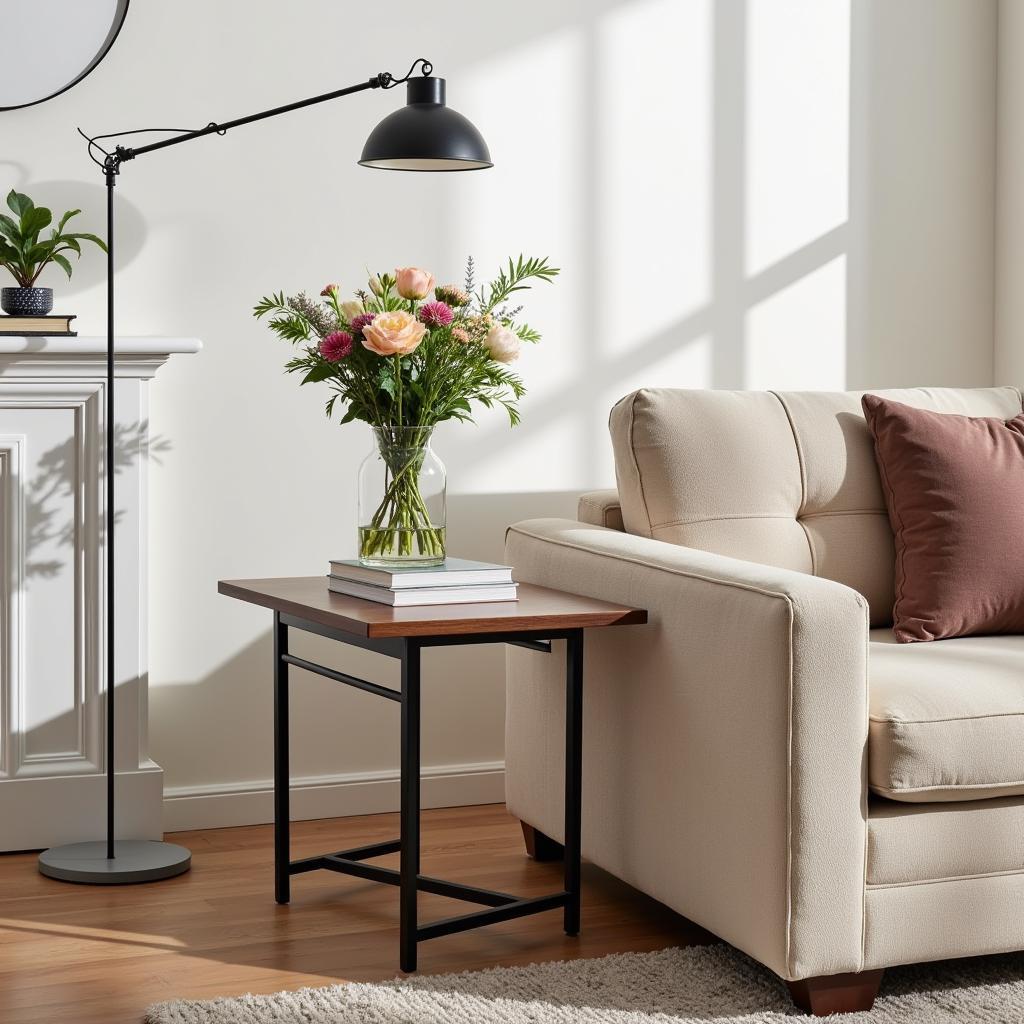 Zara Home Side Table in Living Room Setting