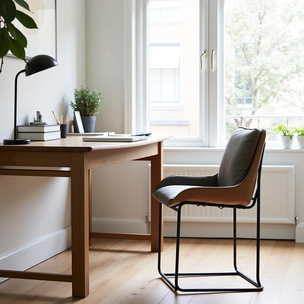 Stylish Home Office with Zara Home Silla