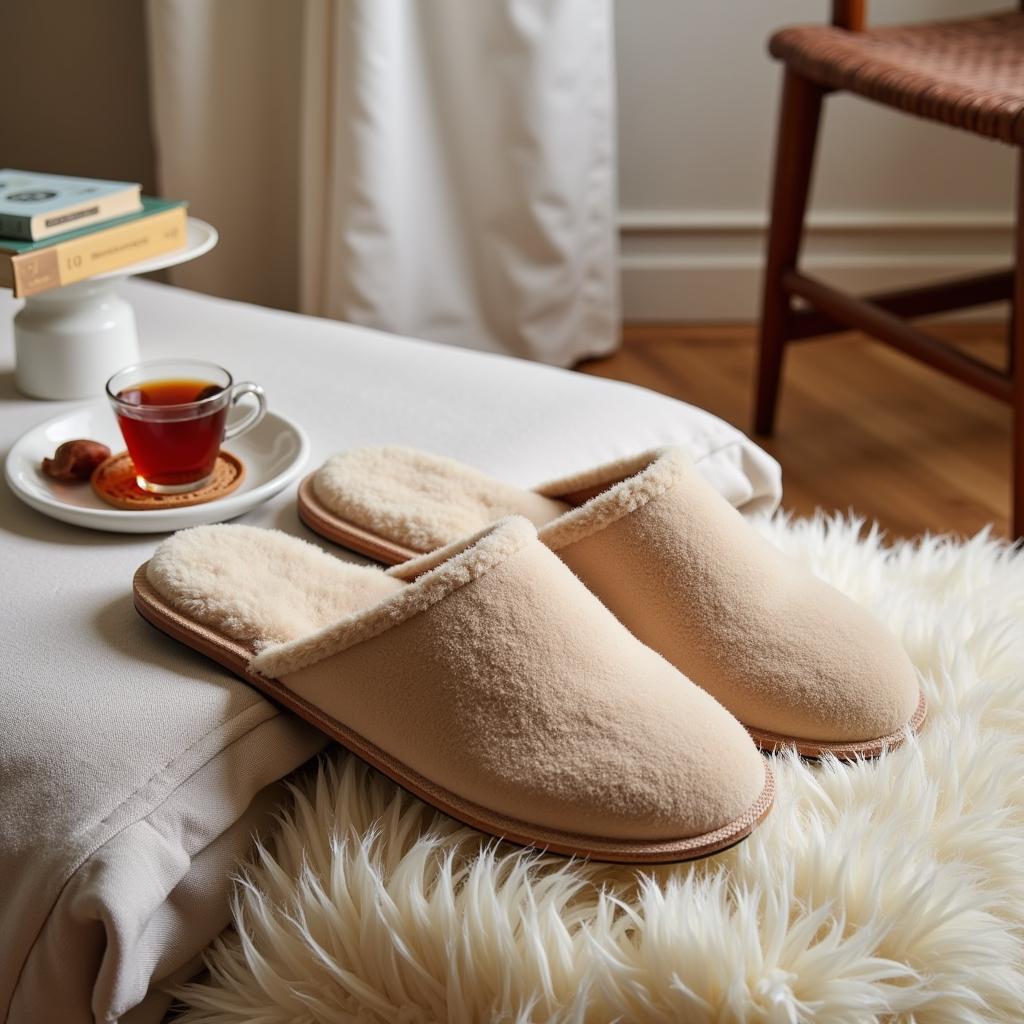 Cozy Night In with Zara Home Slippers