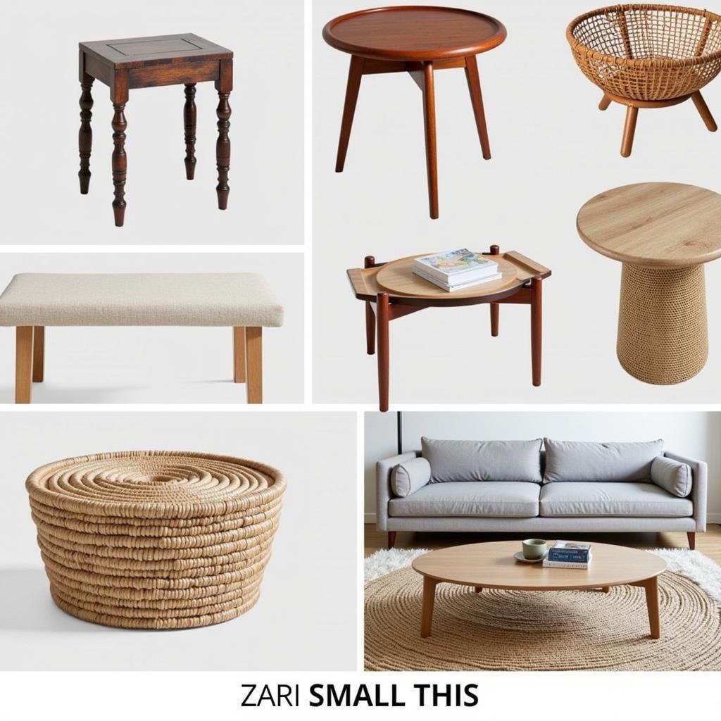 Zara Home Small Taburete Styles